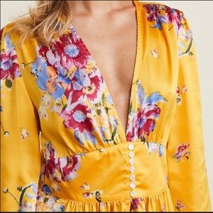 Free People Alexa Sunflower Duster